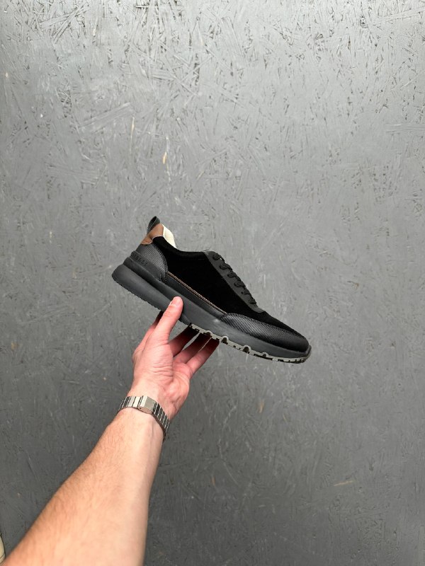 Brunello Cucinelli Panelled Sneakers “Full Black”